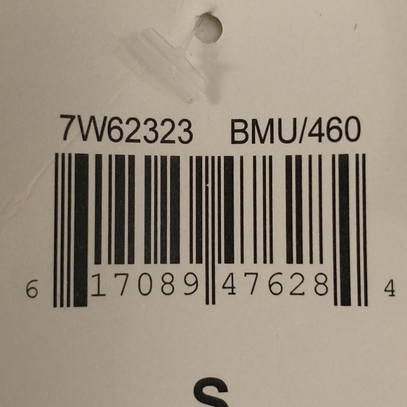 Boho Top Lucky Brand Blue Tan Block Print Look NWT - Picture 10 of 10